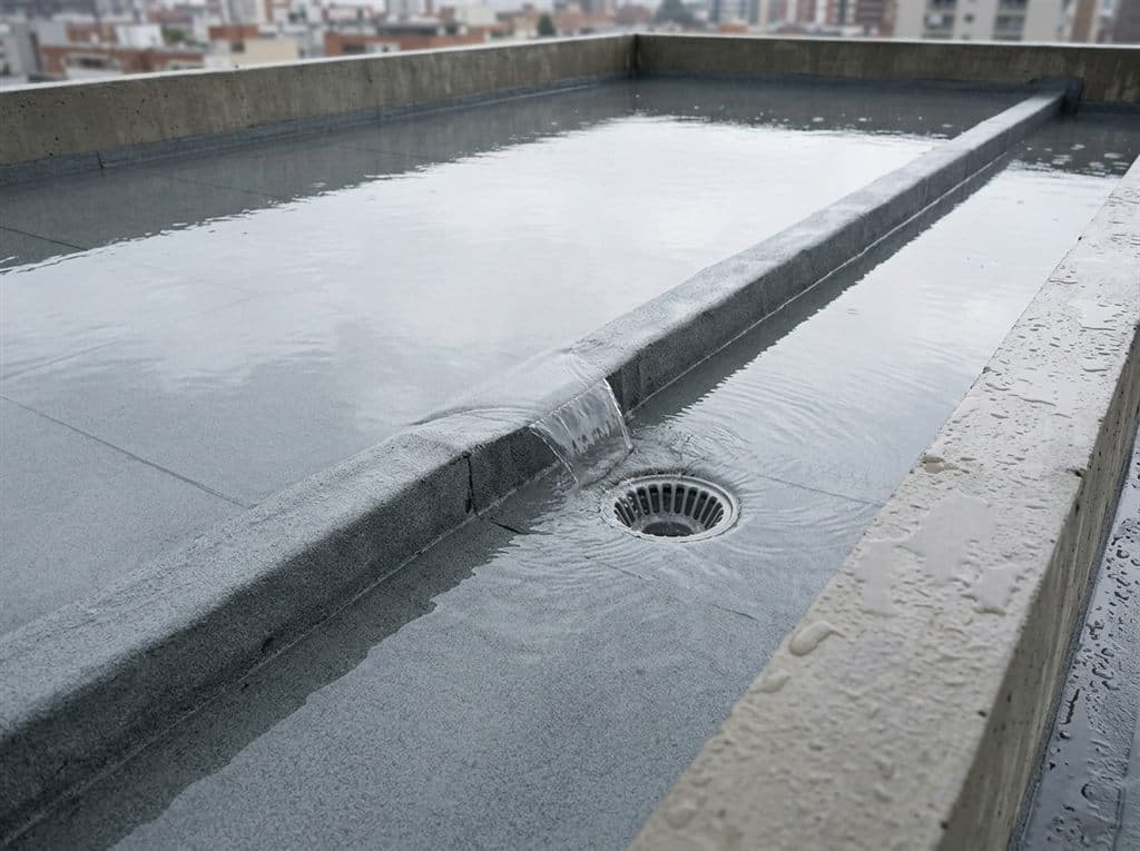 Terraza impermeabilizada para evitar filtraciones en Ourense