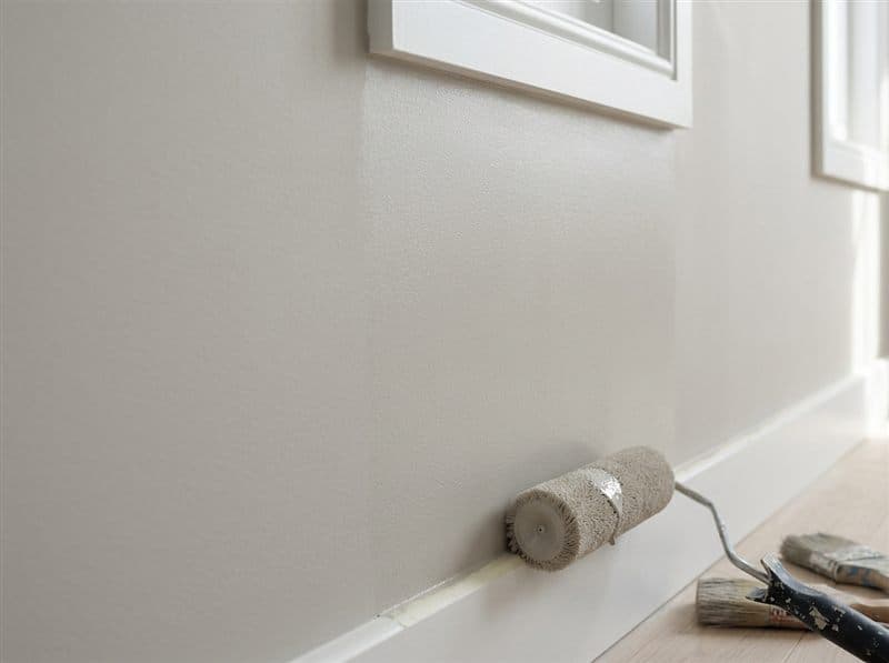 Pintura interior con acabado fácil de limpiar en Ourense